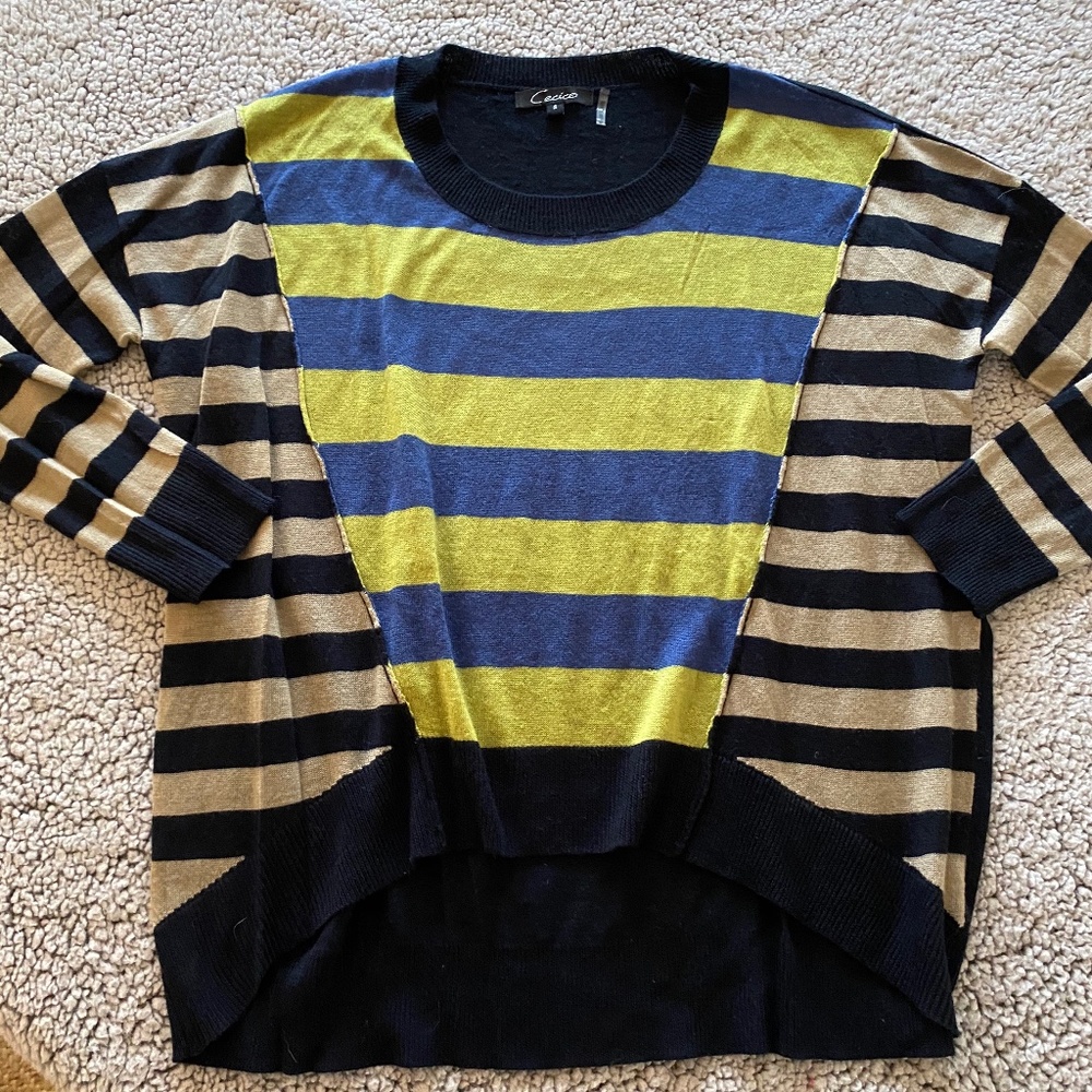 CECICE striped  patterned sweater/